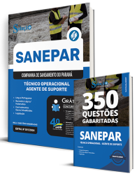 Capa Combo SANEPAR - Técnico Operacional - Agente de Suporte