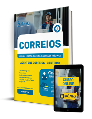 Apostila CORREIOS 2024 - Agente de Correios - Carteiro