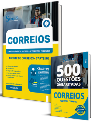 Combo CORREIOS - Agente de Correios - Carteiro