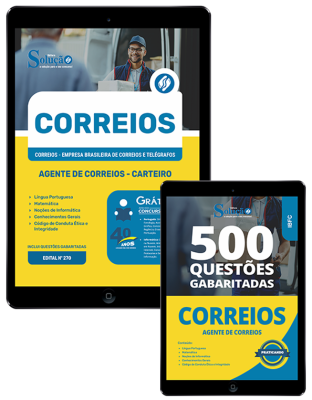 Combo CORREIOS Agente de Correios – Carteiro