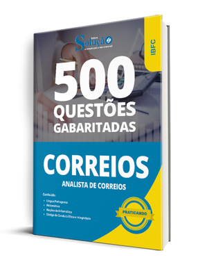 Caderno de Questões CORREIOS - Analista de Correios - 500 Questões Gabaritadas