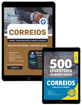 Combo CORREIOS Analista de Correios - Assistente Social - Imagem 1