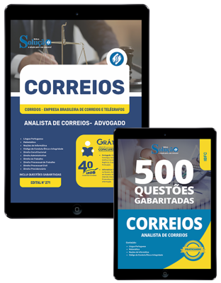 Combo CORREIOS Analista de Correios – Advogado