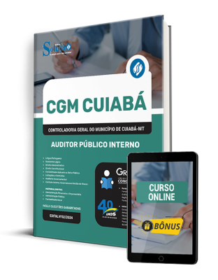 Apostila CGM Cuiabá - MT 2024 - Auditor Público Interno - Imagem 1