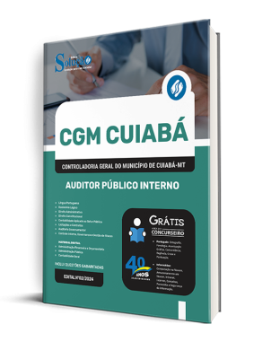 Apostila CGM Cuiabá - MT 2024 - Auditor Público Interno - Imagem 2