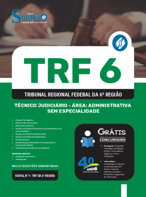 Apostila TRF-6 2024 - Técnico Judiciário - Área: Administrativa - Sem Especialidade - Imagem 3