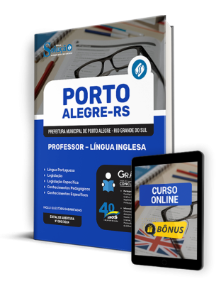 Apostila Prefeitura de Porto Alegre - RS 2024 - Professor - Língua Inglesa - Imagem 1