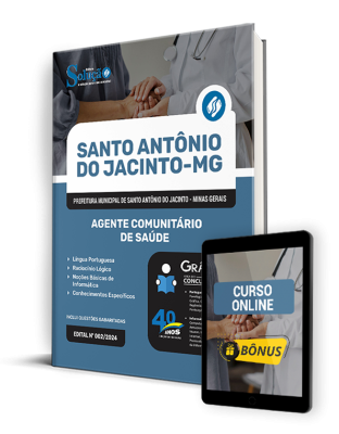 Apostila Prefeitura de Santo Antônio do Jacinto - MG 2024 - Agente Comunitário de Saúde - Imagem 1