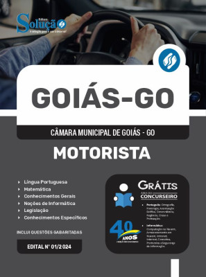 Apostila Câmara de Goiás - GO 2024 - Motorista - Imagem 3