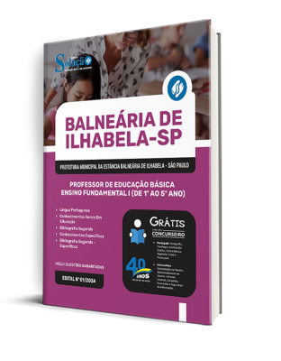 Apostila Prefeitura de Ilhabela - SP 2024 - Professor de Educação Básica - Ensino Fundamental I (De 1º ao 5º Ano) - Imagem 2