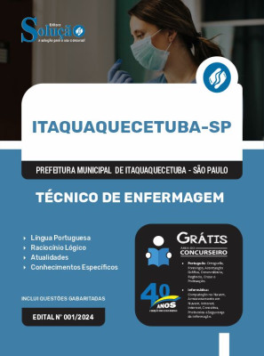 Apostila Prefeitura de Itaquaquecetuba - SP 2024 - Técnico de Enfermagem - Imagem 3