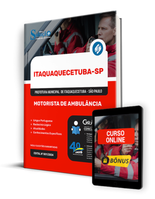 Apostila Prefeitura de Itaquaquecetuba - SP  - Motorista de Ambulância - Imagem 1