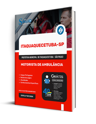 Apostila Prefeitura de Itaquaquecetuba - SP 2024 - Motorista de Ambulância - Imagem 2