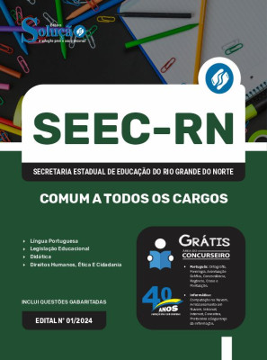 Apostila SEEC-RN 2024 - Comum a Todos os Cargos - Imagem 3