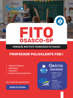 Apostila FITO OSASCO 2024 - Professor Polivalente PEB I - Imagem 3