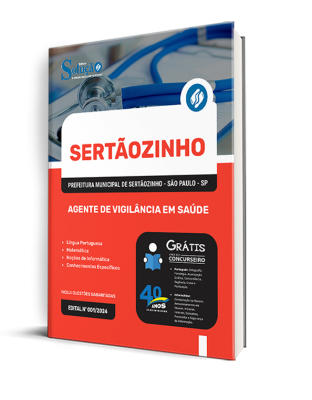 Apostila Prefeitura de Sertãozinho - SP (Sertãozinho Saúde) 2024 - Agente de Vigilância em Saúde - Imagem 2