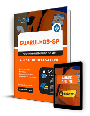 Apostila Prefeitura de Guarulhos - SP 2024 - Agente de Defesa Civil - Imagem 1