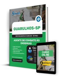 Capa Apostila Prefeitura de Guarulhos - SP 2024 - Agente de Combate às Endemias