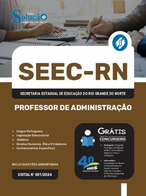 Apostila SEEC-RN  - Professor de Administração - Imagem 3