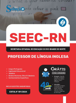 Apostila SEEC-RN 2024 - Professor de Língua Inglesa - Imagem 3