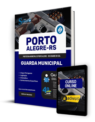 Apostila Prefeitura de Porto Alegre - RS 2024 - Guarda Municipal - Imagem 1