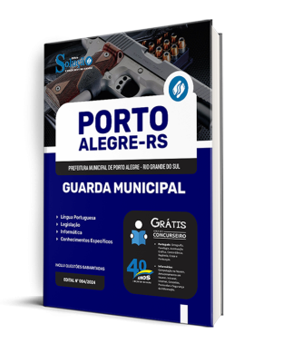 Apostila Prefeitura de Porto Alegre - RS 2024 - Guarda Municipal - Imagem 2