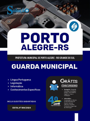 Apostila Prefeitura de Porto Alegre - RS 2024 - Guarda Municipal - Imagem 3