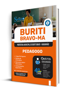 Apostila Prefeitura de Buriti Bravo - MA 2024 - Pedagogo - Imagem 2