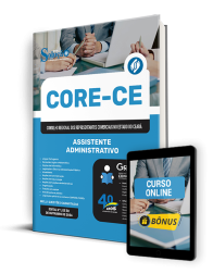 Capa Apostila CORE-CE 2024 - Assistente Administrativo