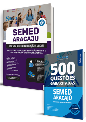 Combo SEMED Aracaju - Professor - Pedagogia - Educação Infantil e do 1º ao 5º ano do Ensino Fundamental - Imagem 1