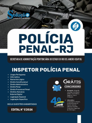 Apostila Polícia Penal - RJ 2024 - Inspetor Polícia Penal - Imagem 3