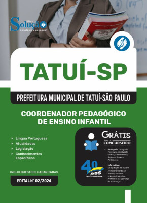 Apostila Prefeitura de Tatuí - SP 2024 - Coordenador Pedagógico de Ensino Infantil - Imagem 3