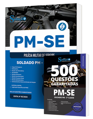 Combo PM-SE - Soldado PM - 3ª Classe - Imagem 1