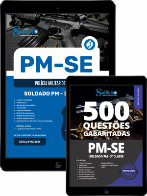 Combo PM-SE Soldado PM - 3ª Classe - Imagem 1