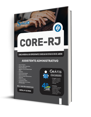 Apostila CORE-RJ 2024 - Assistente Administrativo - Imagem 2