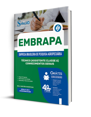 Apostila Embrapa 2024 - Técnico (Assistente Classe A) - Conhecimentos Gerais - Imagem 2