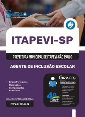 Apostila Prefeitura de Itapevi - SP 2024 - Agente de Inclusão Escolar - Imagem 3