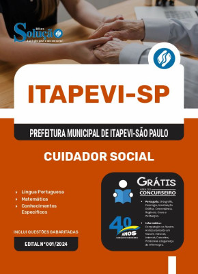 Apostila Prefeitura de Itapevi - SP 2024 - Cuidador Social - Imagem 3