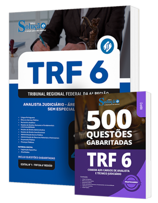 Combo TRF-6 - Analista Judiciário - Área: Administrativa - Sem Especialidade - Imagem 1