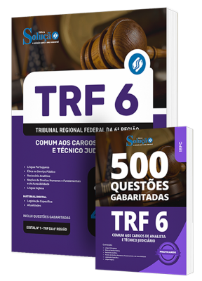 Combo TRF-6 - Comum aos Cargos de Analista e Técnico Judiciário - Imagem 1