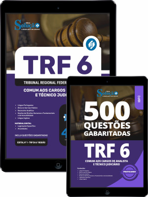 Combo TRF-6 Comum aos Cargos de Analista e Técnico Judiciário - Imagem 1