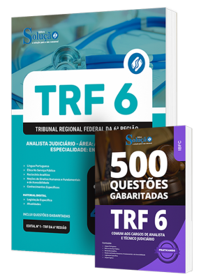 Combo TRF-6 - Analista Judiciário - Área: Apoio Especializado - Especialidade: Enfermagem - Imagem 1