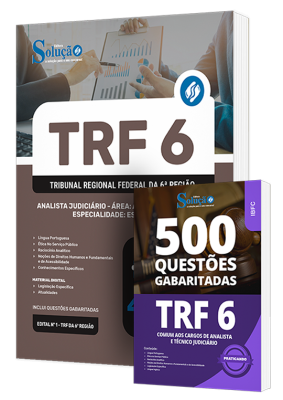 Combo TRF-6 - Analista Judiciário - Área: Apoio Especializado - Especialidade: Estatística - Imagem 1