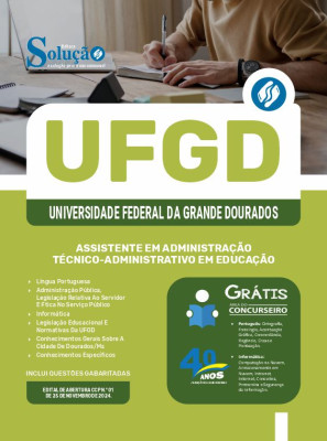 Apostila UFGD 2024 - Assistente em Administração - Técnico-Administrativo em Educação - Imagem 3