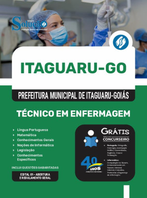 Apostila Prefeitura de Itaguaru - GO 2024 - Técnico em Enfermagem - Imagem 3