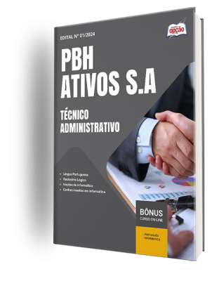 Apostila PBH Ativos S.A 2024 - Técnico Administrativo - Imagem 2