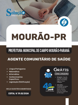 Apostila Prefeitura de Campo Mourão - PR 2024 - Agente Comunitário de Saúde - Imagem 3