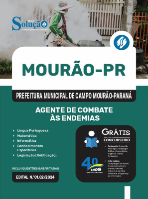 Apostila Prefeitura de Campo Mourão - PR 2024 - Agente de Combate às Endemias - Imagem 3