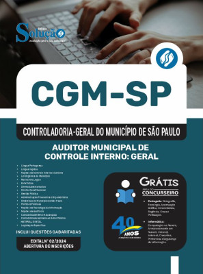 Apostila CGM-SP 2024 - Auditor Municipal de Controle Interno: Geral - Imagem 3