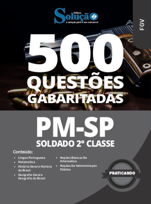 Caderno de Questões PM-SP - Soldado 2ª Classe - 500 Questões Gabaritadas - Imagem 2